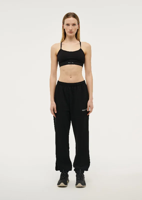 Hip-hop Style QUALIFY TRACKPANT IN BLACK