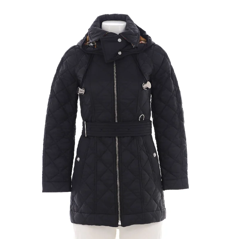 Extra long version Women's Baughton Hooded Jacket Quilted Polyester