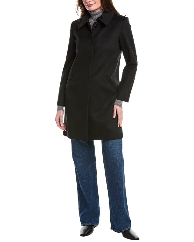 Skirt style sofiacashmere Modern Luxe Wool & Cashmere-Blend Coat