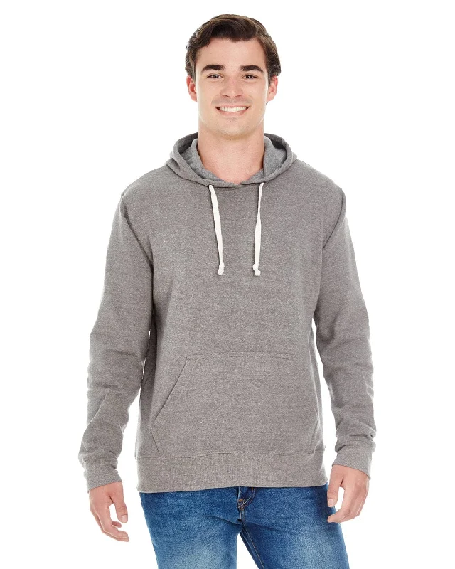 Luxury and fashionable J America Unisex Triblend Pullover Hoodie | Grey Triblend