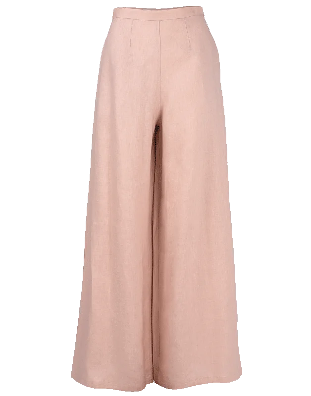 High-waisted pants style Pamela Flared High Waist Pant