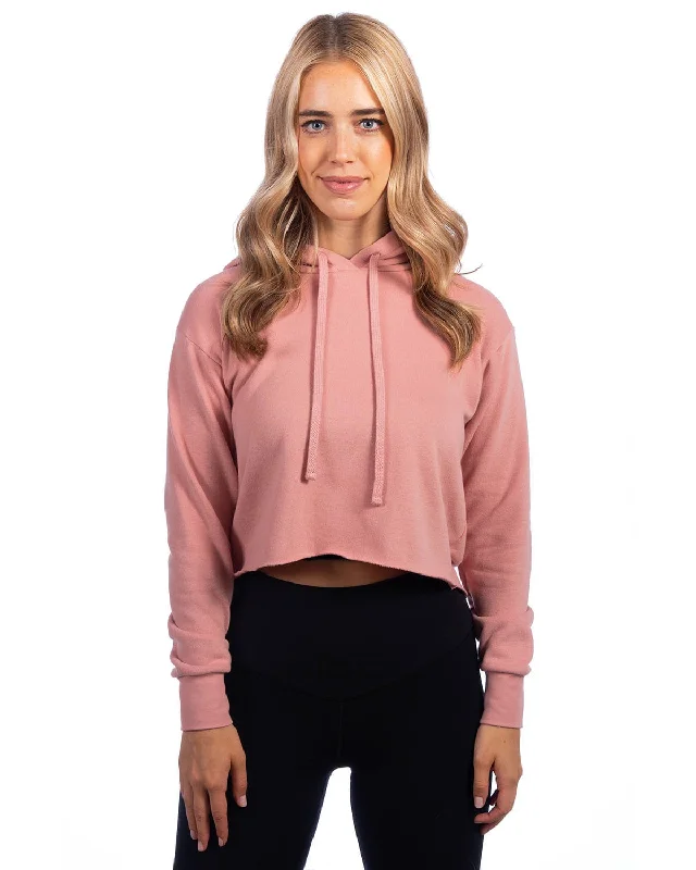 Windbreaker fashion Next Level Apparel Ladies Cropped Pullover Hooded Sweatshirt | Desert Pink Windbreaker fashion Next Level Apparel Ladies Cropped Pullover Hooded Sweatshirt | Desert Pink