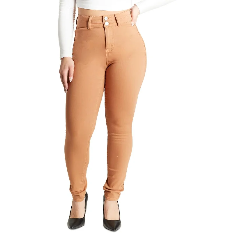 Moisture wicking Dollhouse Womens Juniors High Rise Curvy Fit Skinny Pants