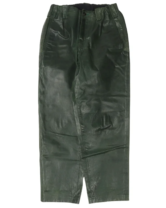 Casual And Versatile Y's Leather Pants