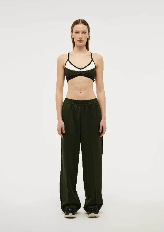 Sports Zipper Style MAN DOWN TRACK PANT IN FOREST NIGHT