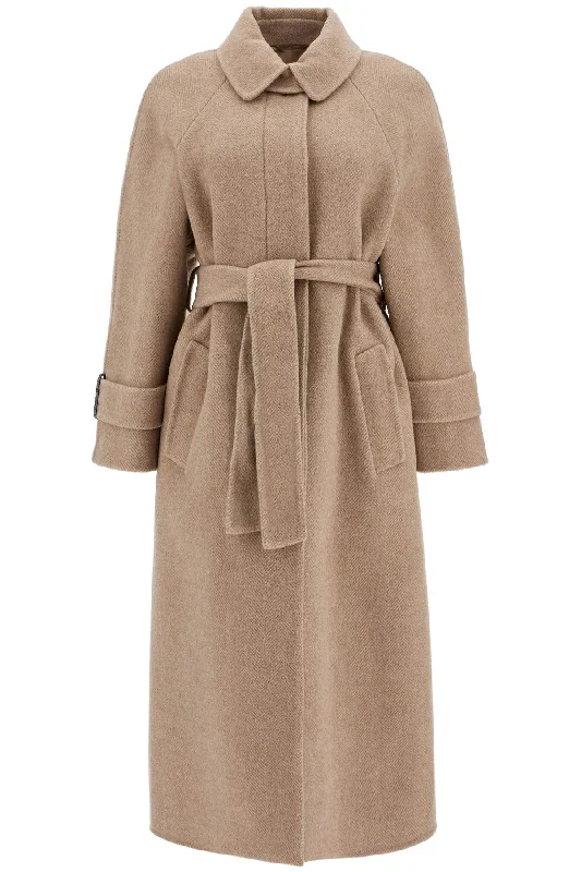 Sweet breath Brunello Cucinelli Women's Wool And Cashmere Coat With Belt
