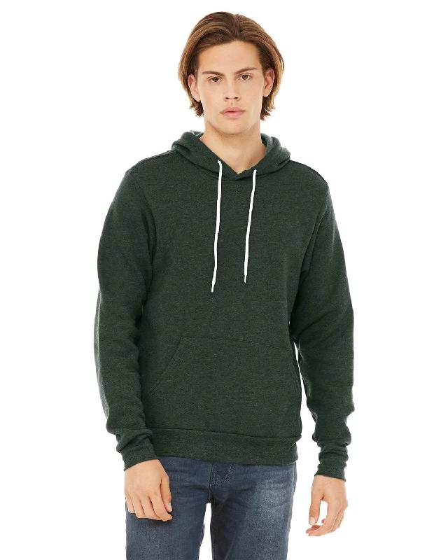 Independent design Bella+Canvas Unisex Sponge Fleece Pullover Hoodie | Heather Forest Independent design Bella+Canvas Unisex Sponge Fleece Pullover Hoodie | Heather Forest