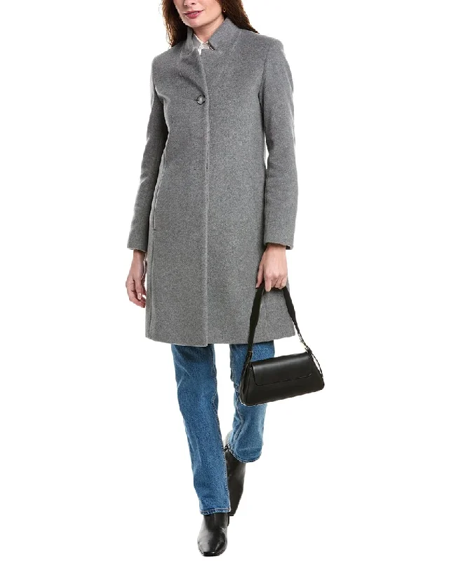 Low-key Luxury Cinzia Rocca Icons Medium Wool & Cashmere-Blend Coat