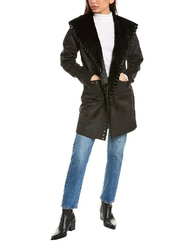 Fashionable and casual Stella + Lorenzo Whipstitch Jacket