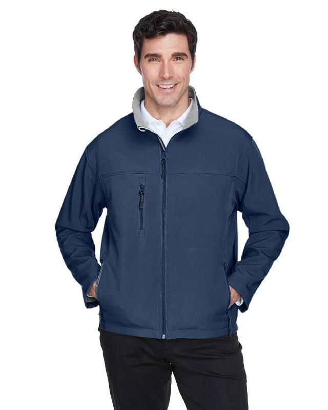 Sports Fitness Style Devon & Jones Soft Shell Jacket | Navy