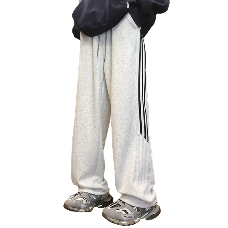 Sports Fitness Wear American Simple Stripes Sweatpants