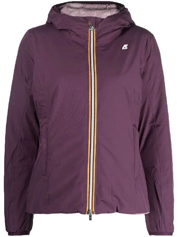 Letter embroidery K-Way Women's Coats
