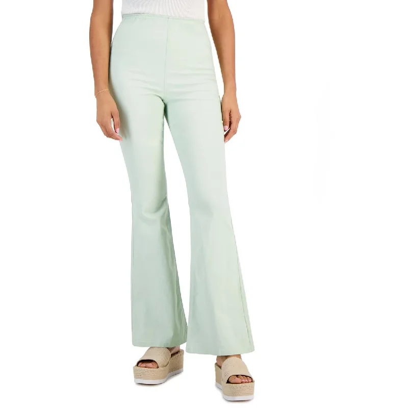 Energetic Tinseltown Womens Juniors High Rise Flare Flared Pants