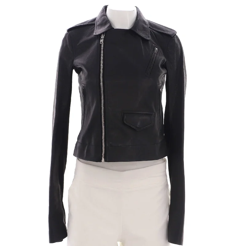 Unique prints Women's Biker Jacket Leather
