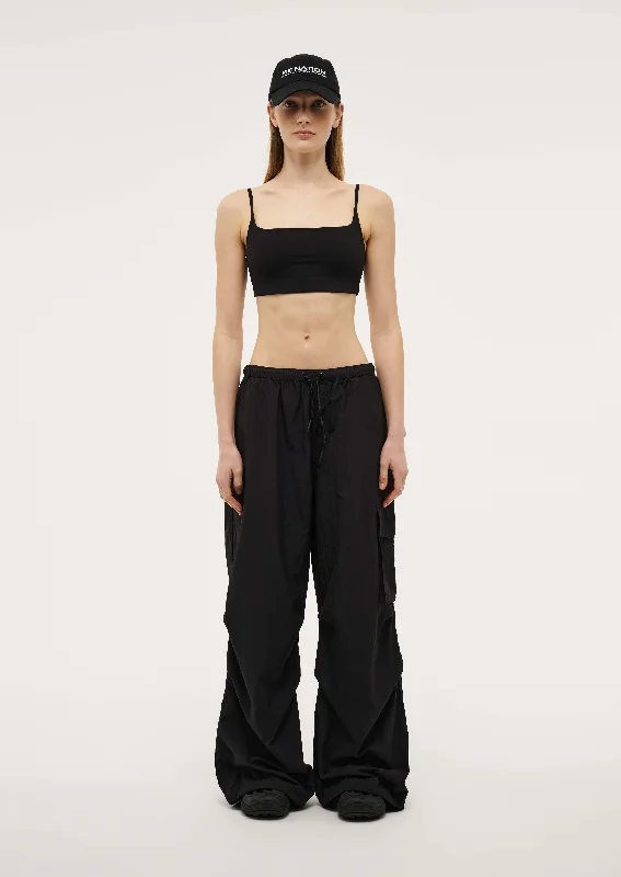 Sports Jumpsuit AWARD SPRAY PANT IN BLACK