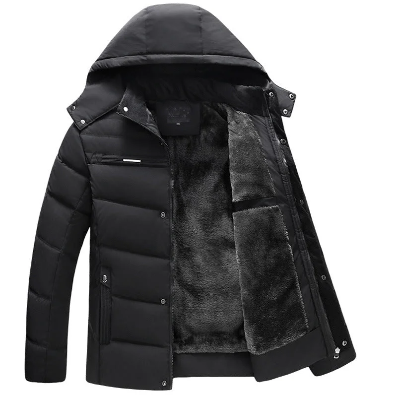 Simple research Fashion Men's Winter Coats