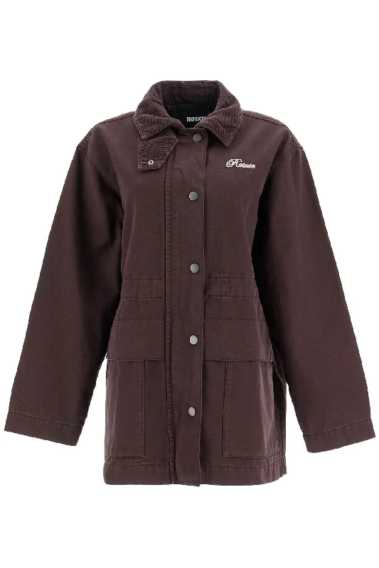 Street Style Rotate Women's 'Oversized Jacket With Embroide
