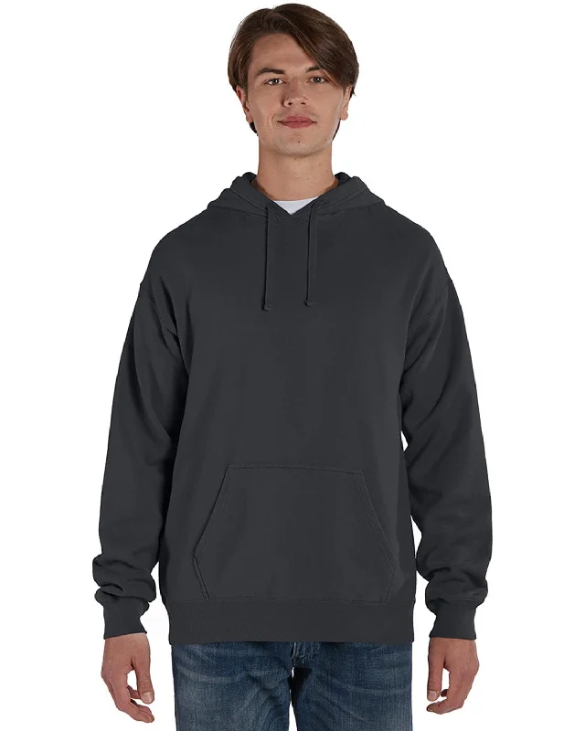 Fashion Style ComfortWash by Hanes Pullover Hooded Sweatshirt | New Railroad