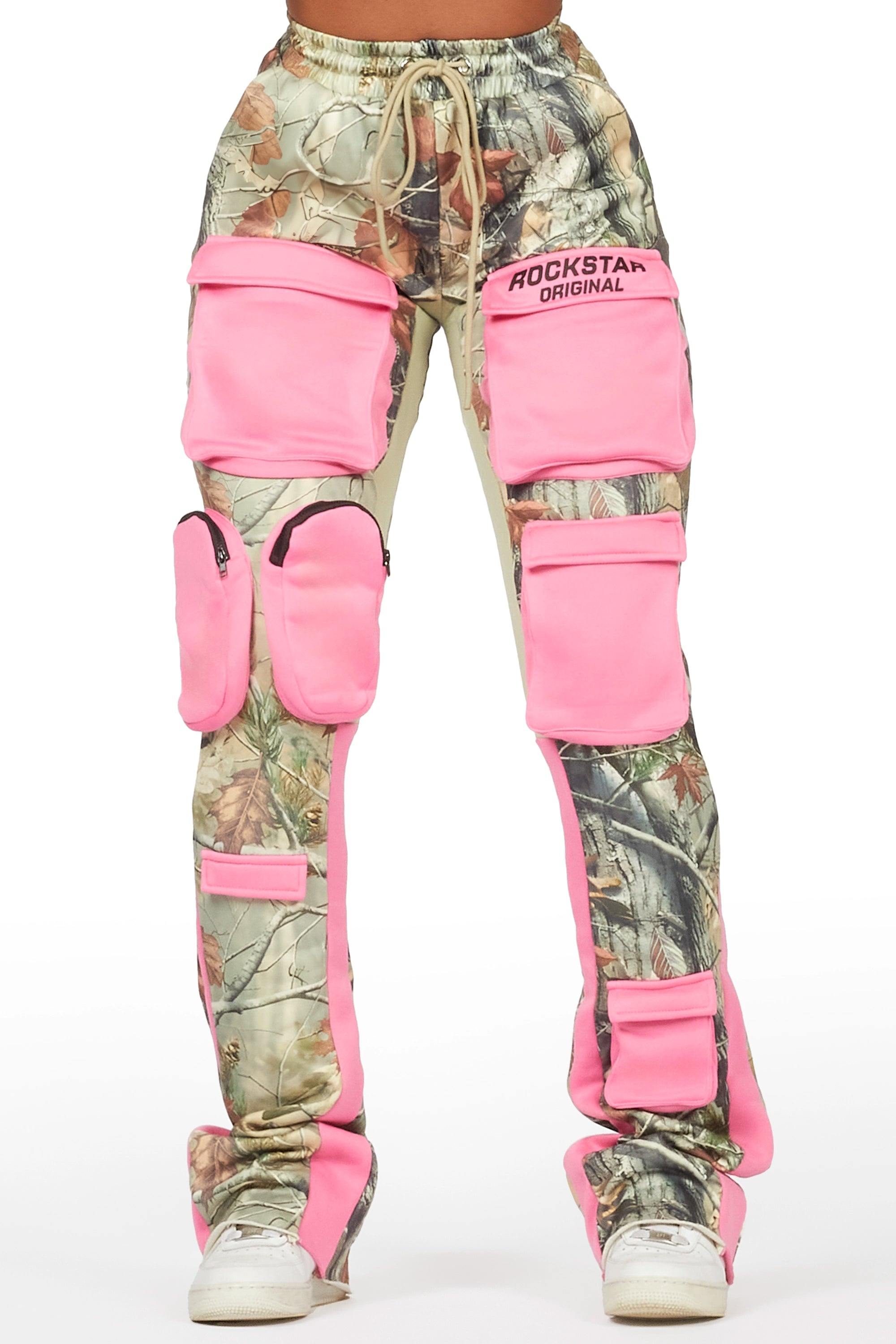Advanced Customization Norika Tree Camo Stacked Track Pant