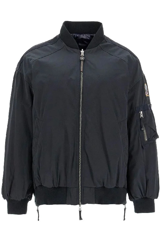 Elegant And Lazy Parajumpers Women's Reversible Feather Bomber Jacket
