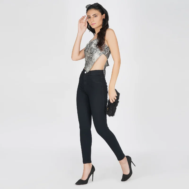 Classic style SLAY. Women's Animal Print Scarf Tube Top