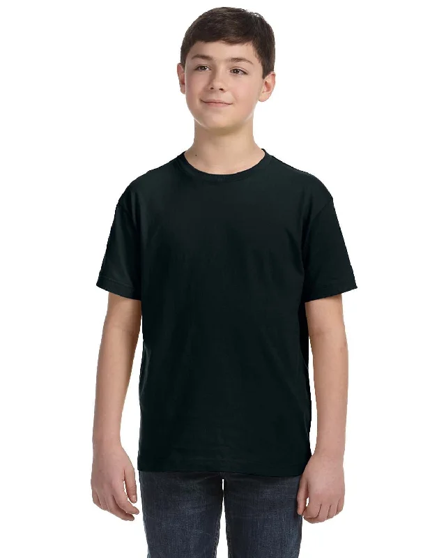 Street Style LAT Youth Fine Jersey T-Shirt | Black