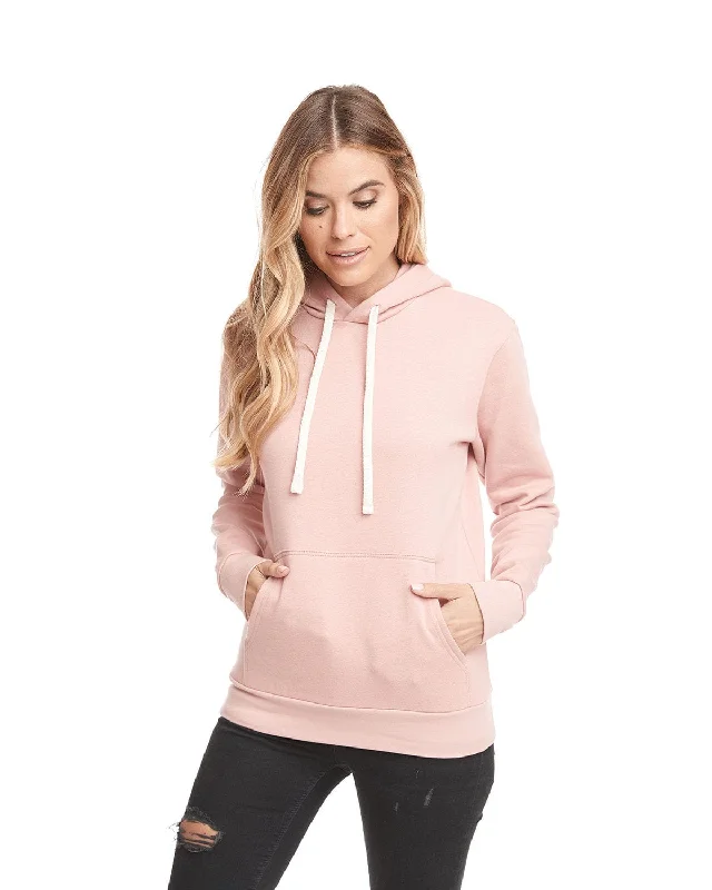 Comfortable and simple Next Level Apparel Unisex Santa Cruz Pullover Hooded Sweatshirt | Desert Pink Comfortable and simple Next Level Apparel Unisex Santa Cruz Pullover Hooded Sweatshirt | Desert Pink