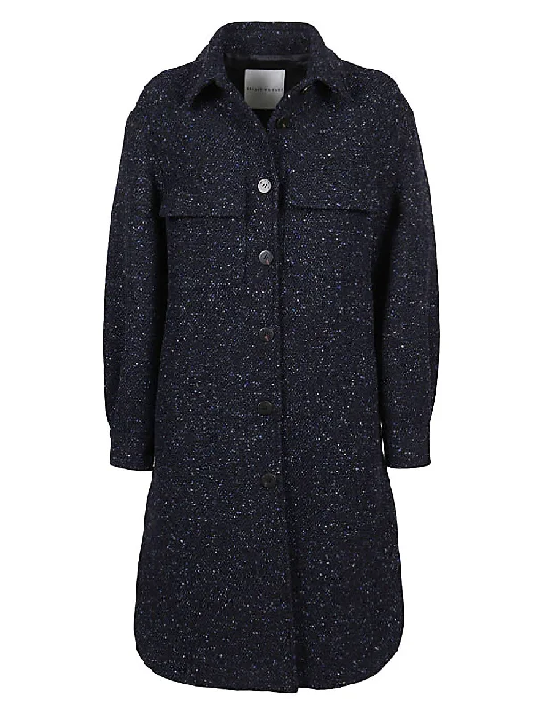 High-quality fabrics Skill&Genes Women's Coats blue