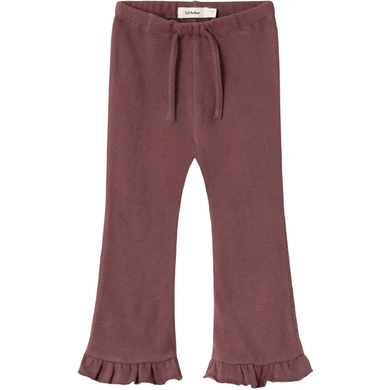 Cool Style Lil'Atelier Rose Brown Thoro Har Bootcut Pants