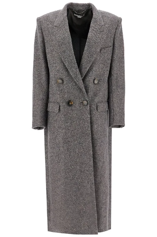 Elegant and noble Stella Mccartney Women's Maxi Tweed Coat In