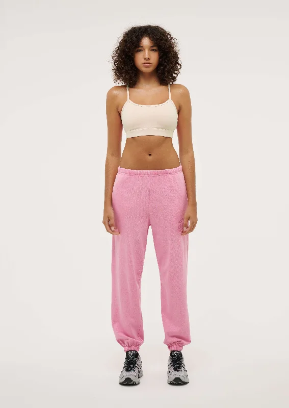 Classic style ALPHA TRACKPANT IN WASHED PRISM PINK