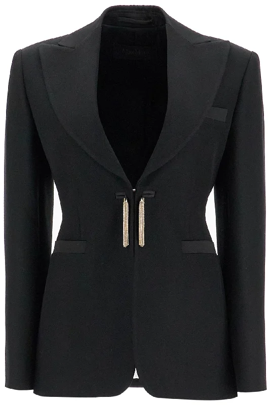 Ultra-lightweight Max Mara Pianoforte Women's "Grain De Poudre Smoking
