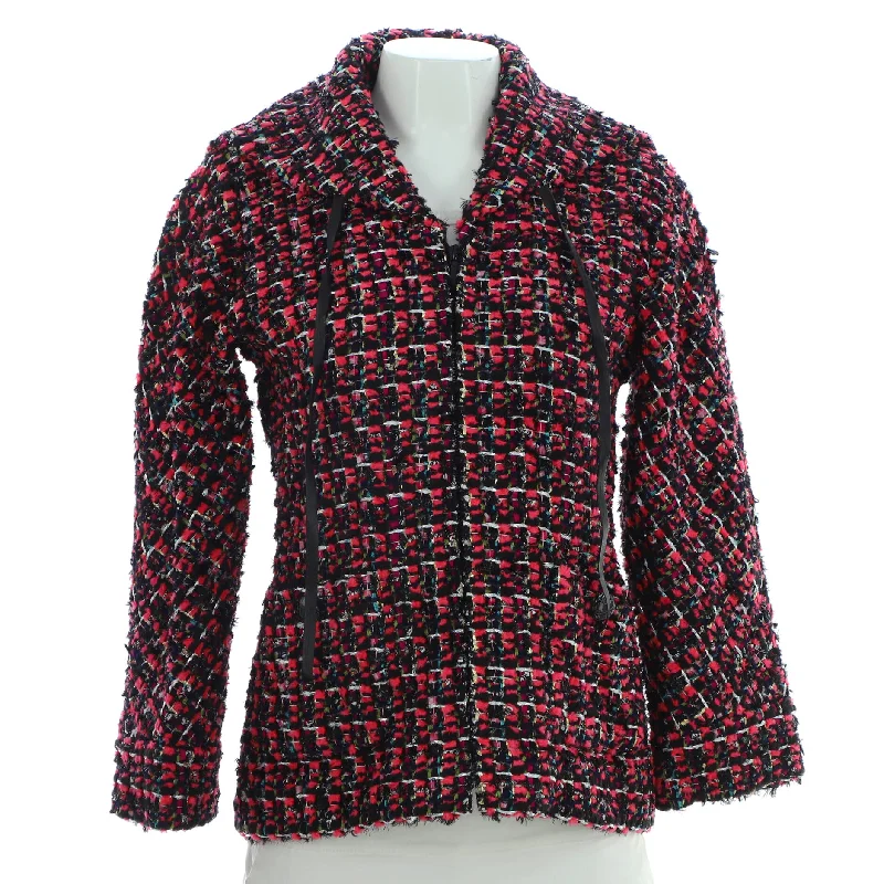 Exquisite workmanship WomenÃ¢â‚¬â„¢s Collared Zip Jacket Tweed