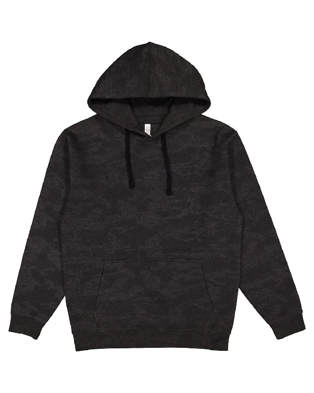 British casual LAT Pullover Fleece Hoodie | Storm Camo
