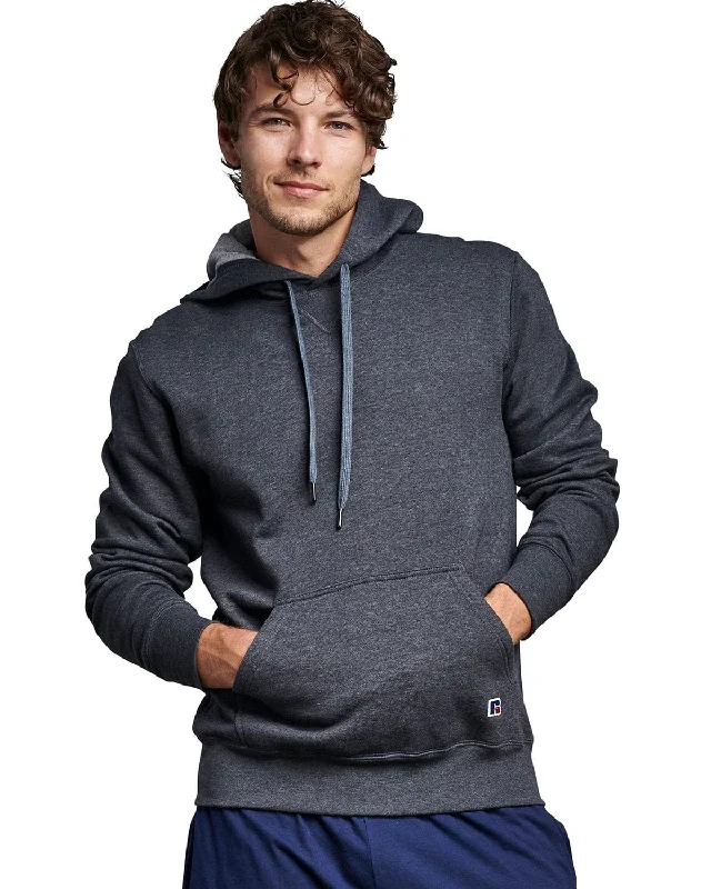 Sports And Leisure Russell Athletic Unisex Cotton Classic Hooded Sweatshirt | Charcoal Heather
