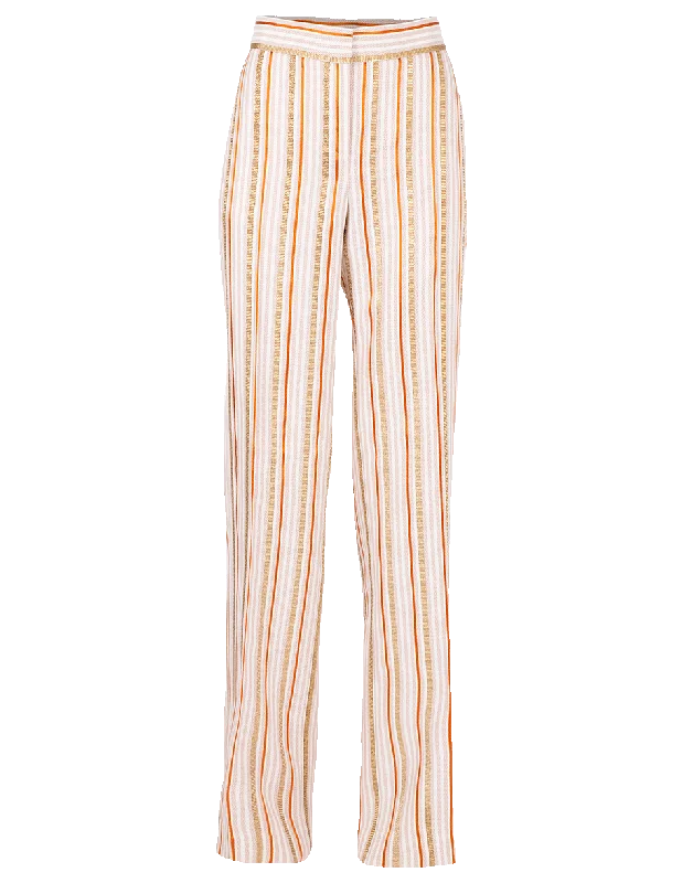 Design sense Lurex Striped Trouser