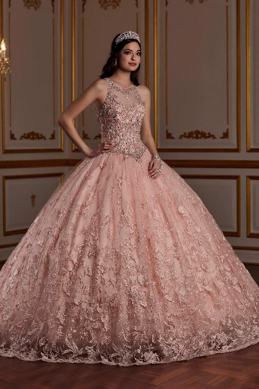Round neck design Quinceanera Collection - 26935  Sweet 16 Gown