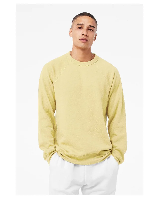 Trendy Traveler Bella+Canvas Triblend Unisex Crewneck Sweatshirt | French Vanilla