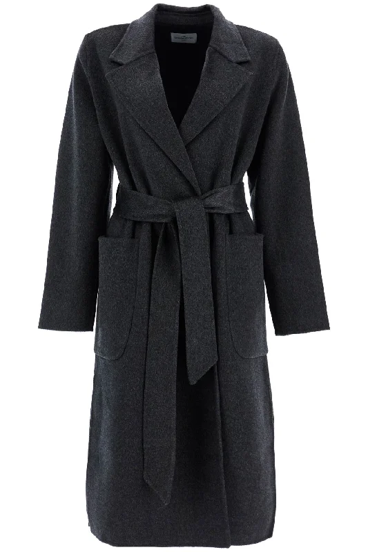 Sports Zipper Style Dynamis Studio Women's Long Milan Coat