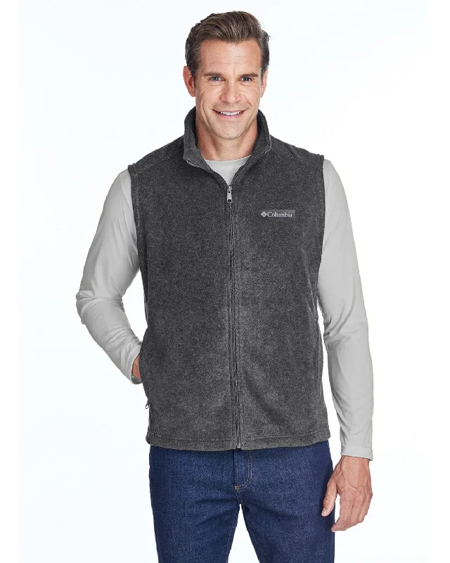 Hip-hop Style Columbia Men's Steens Mountain Vest | Charcoal Hthr