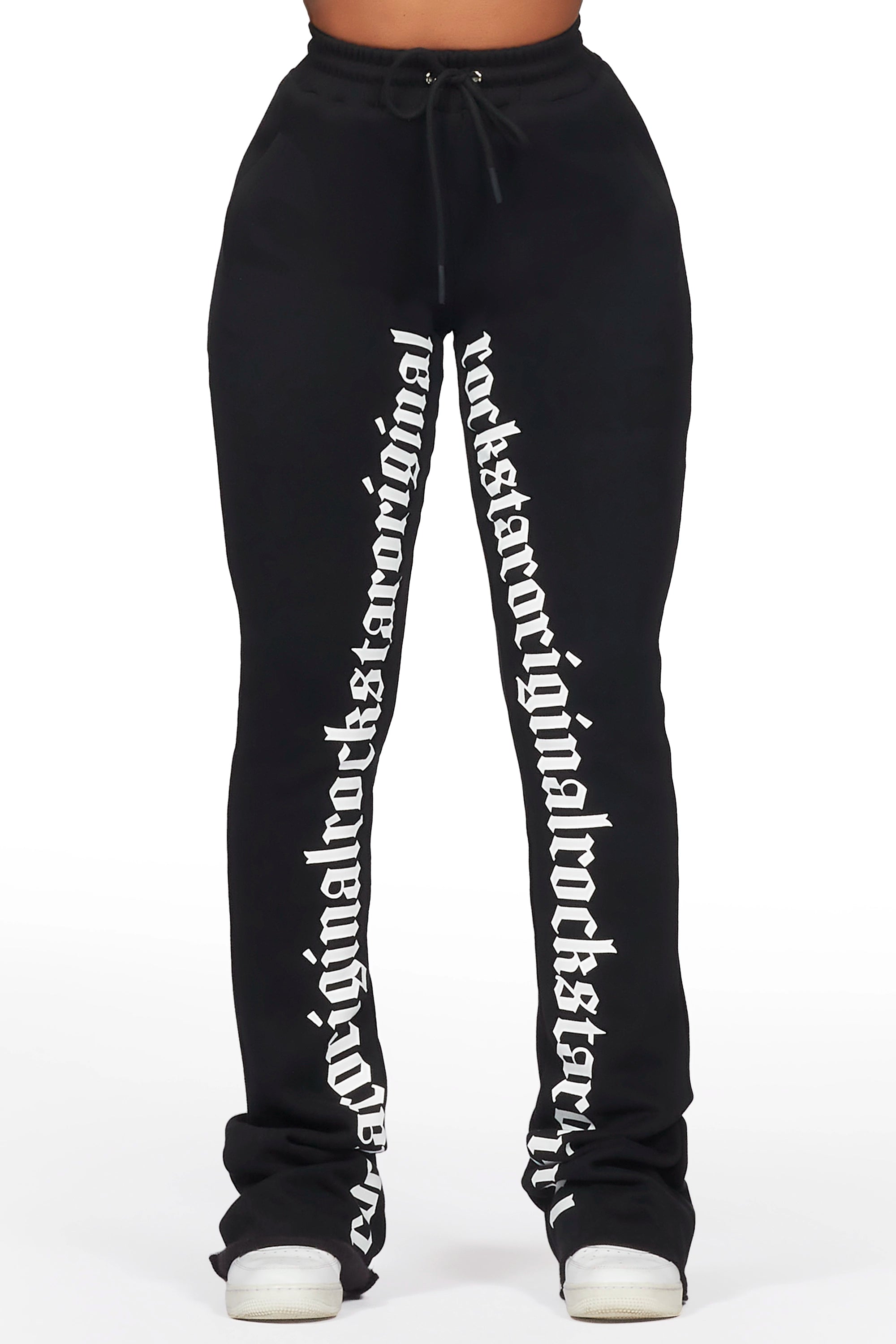 Sports Express Blakely Black Super Stacked Pant