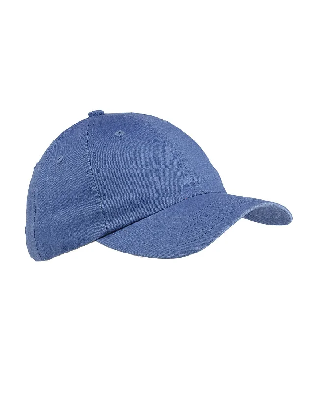 Retro Lace Fabric Big Accessories Brushed Cotton Twill Cap | Ice Blue