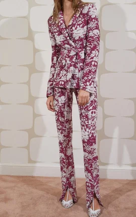 Letter embroidery Alexis burgos pant