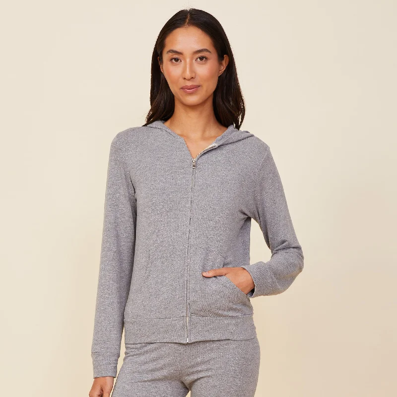 Sports Comfort Style Supersoft Zip Up Hoody