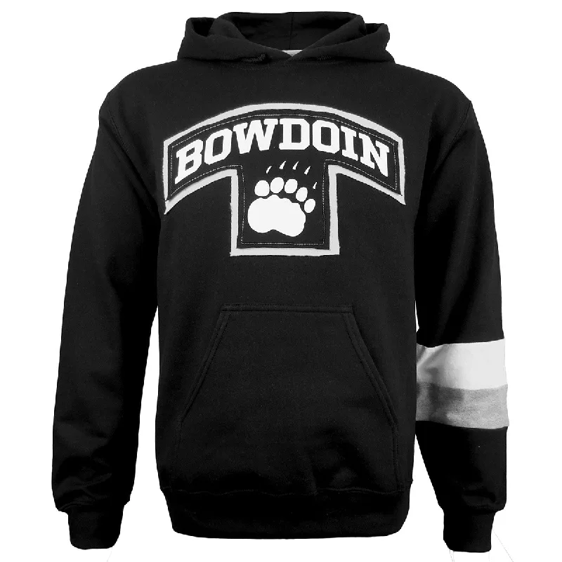 Mid-length Style Upcycled Bowdoin & Paw Hood from Refried