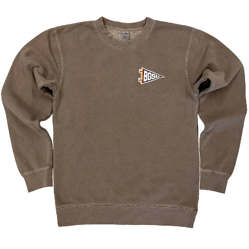 Energetic BGSU Pennant Embroidered Sweatshirt