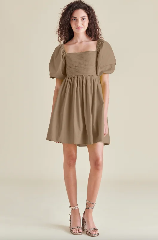 Energetic Puff Sleeve Mini Dress by Steve Madden