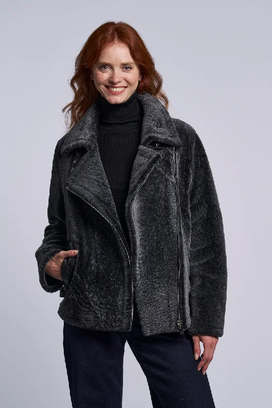 Sports Tights 472 Genuine shearling jacket