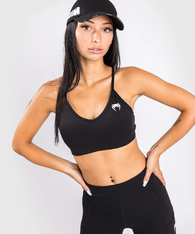 Retro Design Venum Essential Low Impact Sports Bra - Black