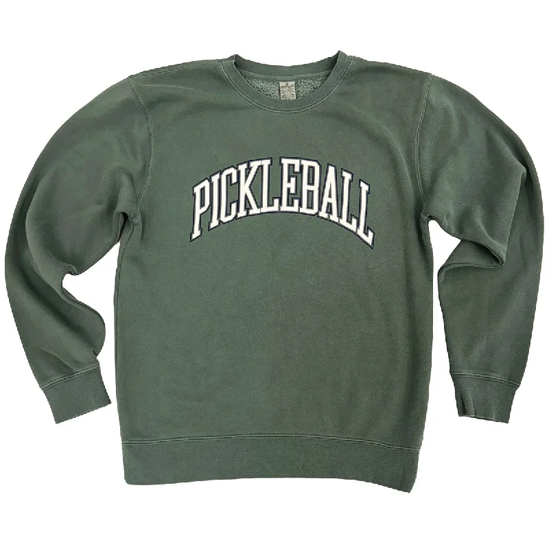 Street Style Suit Pickleball Collegiate Sweatshirt